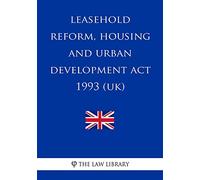 Leasehold Reform, Housing and Urban Development Act 1993