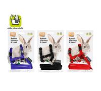 Leash + Harness Rabbit (201704) (Flamingo)