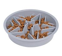Leashboss Slow Feeder Dog Bowls - Cup Maze Puzzle Food Bowl with Feeder Holes, Fits into Elevated Pet Feeders - Slow Eating for Large, Medium & Small Sized Breeds