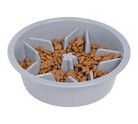 Leashboss Slow Feeder Dog Bowls - Cup Maze Puzzle Food Bowl with Feeder Holes, Fits into Elevated Pet Feeders - Slow Eating for Large, Medium & Small Sized Breeds
