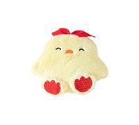 leasote Catnip Toys for Indoor Cats Kittens, Cat Plush Chew Toy Frog/Peacock/Mouse Shape, Interactive Catnip Filled Kitty Toys Yellow