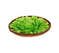 leasote Dog Feeding Mat Pet Snuffle Mat Portable Non-Slip Design Foraging Mat for Cats Dogs Foldable Smell Training Pad Pet Supplies Green