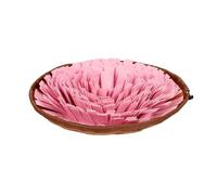 leasote Dog Feeding Mat Pet Snuffle Mat Portable Non-Slip Design Foraging Mat for Cats Dogs Foldable Smell Training Pad Pet Supplies Pink