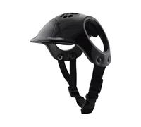 leasote Lightweight Pet Helmet Pet Supplies for Active Dogs Pet Helmet with Ear Holes Dog Safety Hat for Outdoor Activities Black