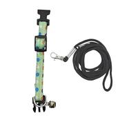 leasote Lizard Leash Pet Traction Rope Adjustable Reptile Traction Rope Collar Set for Outdoor Adventures Green S