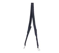 Leather Adjustable Camera Strap, Retro Style Neck Shoulder Belt for Most Cameras with Universal Buckle (Black)