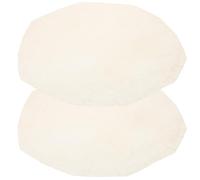 Leather African Drum Covers 2pcs for Drum Kit and Drum | Bongo Drum Heads, Percussion Hand Drum Skin, Reduces Vibration, Improves Sound Quality