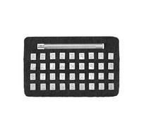 Leather Alphabet Letter Stamp 36pcs Capital Letters Number Stamp Set 3/6mm Alphabet Tools Leather Craft Stamping Tool Letter for Clay Leathercraft(36pcs 3.0mm)