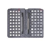 Leather Alphabet Letter Stamp Leather Alphabet Stamps Punch Capital Letters & Number Stamping Tools Set DIY Logo Punching 4mm/6mm Metal(Size (4-6) mm (74Pcs))