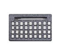 Leather Alphabet Letter Stamp Leather Alphabet Stamps Punch Capital Letters & Number Stamping Tools Set DIY Logo Punching 4mm/6mm Metal(Size 4mm (37Pcs))