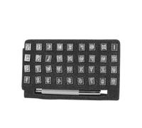 Leather Alphabet Letter Stamp Leather Stamping Tool 26 Capital Letter +10 Number Stamp Punch Set Alphabet Kit 33pcs/37pcs Crafting