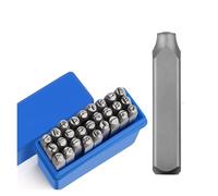 Leather Alphabet Letter Stamp Number Letter Metal Stamping Set Punching Leather Jewelry DIY Stamps Craft Steel Seals(6mm Letter Set)