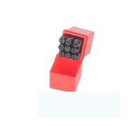 Leather Alphabet Letter Stamp Steel Die Metal Stamping Kit Punch Tool Number Letter Alphabet Stamps Tools DIY Jewelry Leather Stamp(6mm Number)
