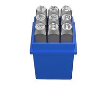 Leather Alphabet Letter Stamp Steel Punches for Metal Letters Numbers Stamping Kit Punch and Tool DIY Wood Belt Leather Craft(5mm Number)