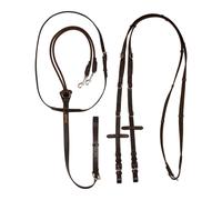 Leather and nylon horse bridle Acavallo Italian Dori