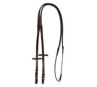 Leather and rubber reins for horse Acavallo Kris