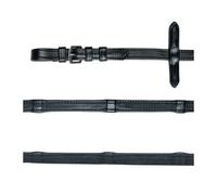 Leather and rubber reins for horse Waldhausen