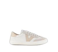 Leather and suede effect sneakers Victoria Olmo Barefoot Beige 39