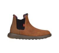 Leather ankle boots with elastic closure - male - Hey Dude - Chelsea Boots - Brown - 6 UK - Shoes 6 UK