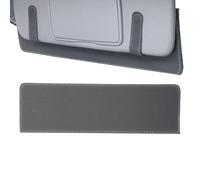 Leather Auto Visor Extender - Automotive Anti Sunvisor Shield, Foldable Extendable Sun Shade Accessory | Day Night Driving Aid for Cars Trucks RV Interior