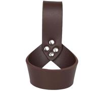 Leather Axe Holster - Leather Hammer Tool Holder | Belt Utility Gear Secure Carry Attachment For Cosplay Costume Jobs DIY Projects Festivals Renaissance Fair Accessory