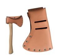 Leather Axe Sheath Expanded Widened Strong Weight Capacity | Sturdy Strong Weight Capacity for Outdoor Work Camping Hiking Bushcraft Tool Carrying Axe Hatchet Hammer Holder Forestry