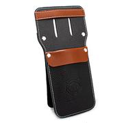 Leather Back Pocket Quiver, Portable 8 Arrows Holder with Plastic Sheet Insert, Left or Right Handed Lightweight Archery Hip Quiver