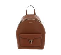 Leather Backpack with Adjustable Straps - female - Coccinelle - Backpacks - Brown - ONE SIZE - Bags ONE SIZE