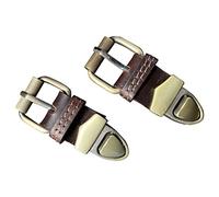 Leather Bag Replacement Push Clip Clasp Lock - Quick Release Metal Fasteners Buckles for all Satchel, Messenger, Briefcase, Mulberry Clip With Red Stitching, One size