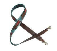 Leather Bag Strap Myra Bag Bleu 4x127 cm