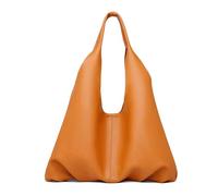 Leather Bag Women Slouchy Hobo Bags Large Capacity Shoulder Bag Fashion All Match Soft Hobo Handbag Purse School Work Travel Tote Handbag Shopping Pouch With Purses (Brown)