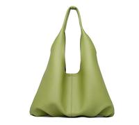 Leather Bag Women Slouchy Hobo Bags Large Capacity Shoulder Bag Fashion All Match Soft Hobo Handbag Purse School Work Travel Tote Handbag Shopping Pouch With Purses (Green)