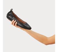 Leather Ballet flats woman FitFlop Allegro Noir 36