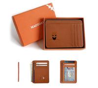 Leather Bat Wallet for Men and Women Personalized Wallet,Design with Cut-out Face,Slim Pocket Bat ID Wallet for Quick Access,Multiple Card Slots and Cash Compartments, the Best Gift for Holiday