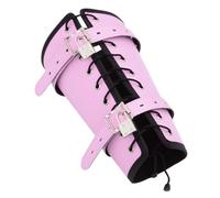 Leather BDSM Bondage Restraints Arm Handcuffs Straps Belt Bondage Body Harness Bondage Gear Sex Shop Sex Toys for Women Couples Pink One Size