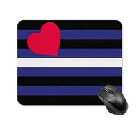 Leather BDSM Proud Flag Mouse Mat Pad Small Gaming Mousepad Desktop Mousemat 20 * 25cm