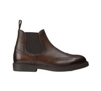 Leather Beatles Ankle Boot - male - Doucal's - Chelsea Boots - Brown - 9 1/2 UK - Shoes 9 1/2 UK