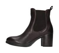 Leather Beatles-style Ankle Boots - female - HUNDRED100 - Heeled Boots - Brown - 7 UK - Shoes 7 UK
