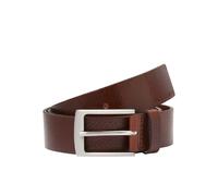 Bestseller A/S JACK&JONES Men's Jacstockholm Leather Belt NOOS Belt, Brown Stone, 105, Brown Stone