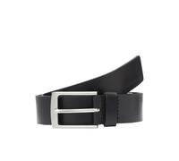 Leather belt Jack & Jones Stockholm Noir 105 cm