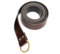 Leather Belt - Long Medieval Leather Belts, Retro Renaissance Rivets Belt, Medieval PU Leather Ring Belt, vikingg Style Belt, Theatre Performance Accessory For History Or Fantasy Knights Warriors
