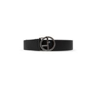 Leather belt - male - Giorgio Armani - Belts - Black - 100 CM - Accessories 100 CM