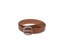 Leather belt Urban Classics Punched Pattern Marron L/XL