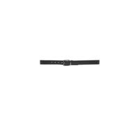 Leather Belt with Rectangular Buckle - male - Armani Exchange - Belts - Brown - 2XS - Accessories 2XS