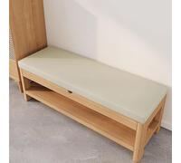 Leather Bench Cush by Non-Slip Dining Seat Pad Zip-Closure Swing Cush for Home Kitchen & Window Indoor Fur (100 x 40 x 5 cm)