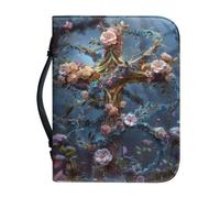 Leather Bible Bags for Women Aesthetic Bible Cover Accessory Bible Study Kit Storage Bag Case for Churches