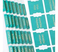 Leather Bible Tabs for Women and Men, 75 Chapters Laminated Dividers Bible Book Tabs, New/Old Testament Easy Navigation, Large Print, Bible Study Supplies (Greenish-Blue)