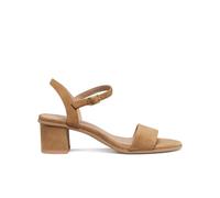Geox Women's D AURELY 50 B Heeled Sandal, Cognac, 38 EU