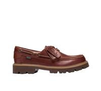Leather boat shoes Clarks Cleyhill Boat Marron 44