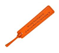 Leather Bookmark 3rd Anniversary Wedding Gifts for Him & Her